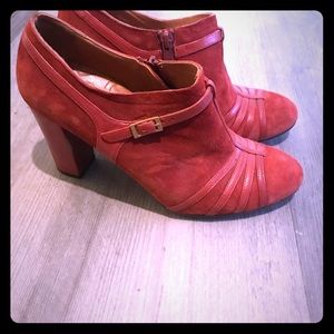 Chie Mihara suede ankle boot